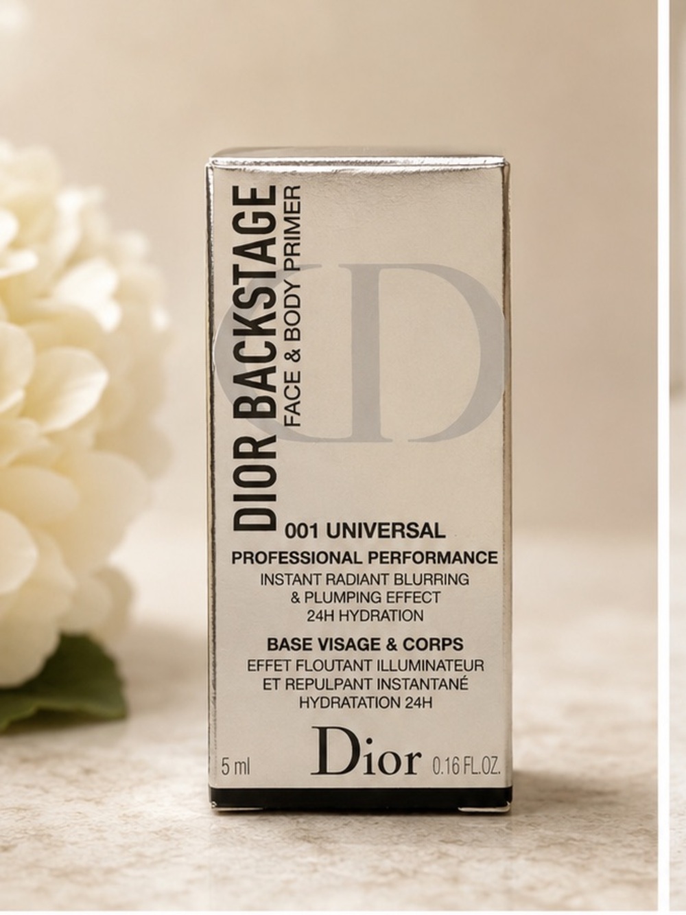 Dior Backstage Face & Body Primer 001 Universal 5mL NIB